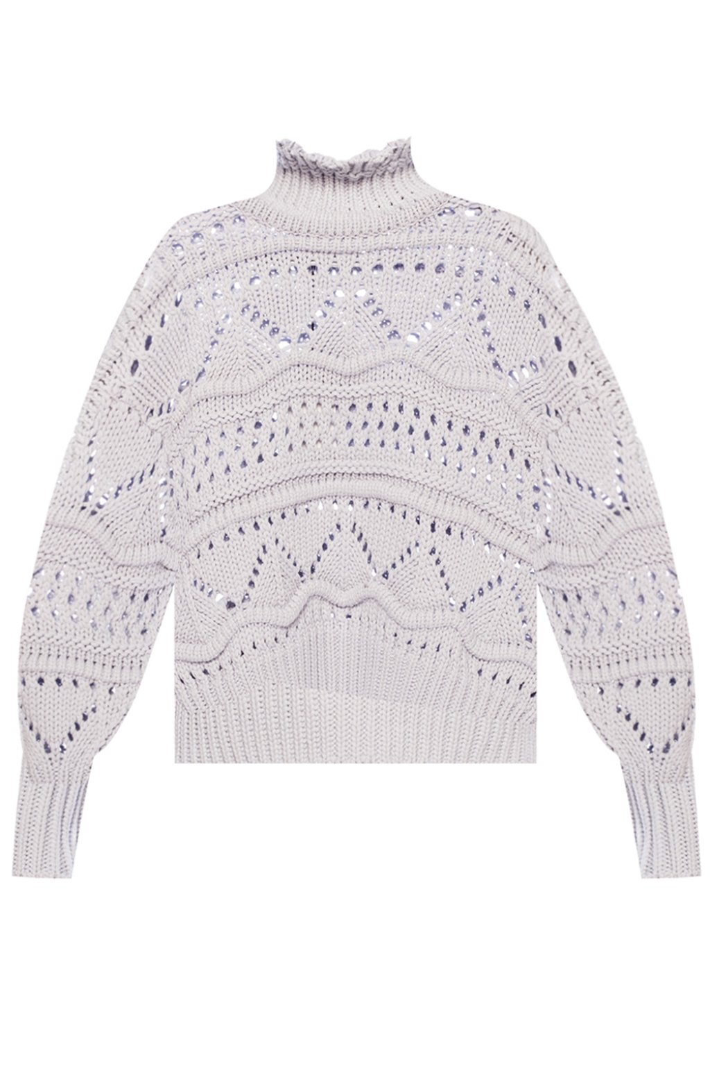 Knitted sweater with high neck Isabel Marant Etoile - SchaferandweinerShops  Japan - Samsøe Samsøe WOMEN T-SHIRTS LONG SLEEV